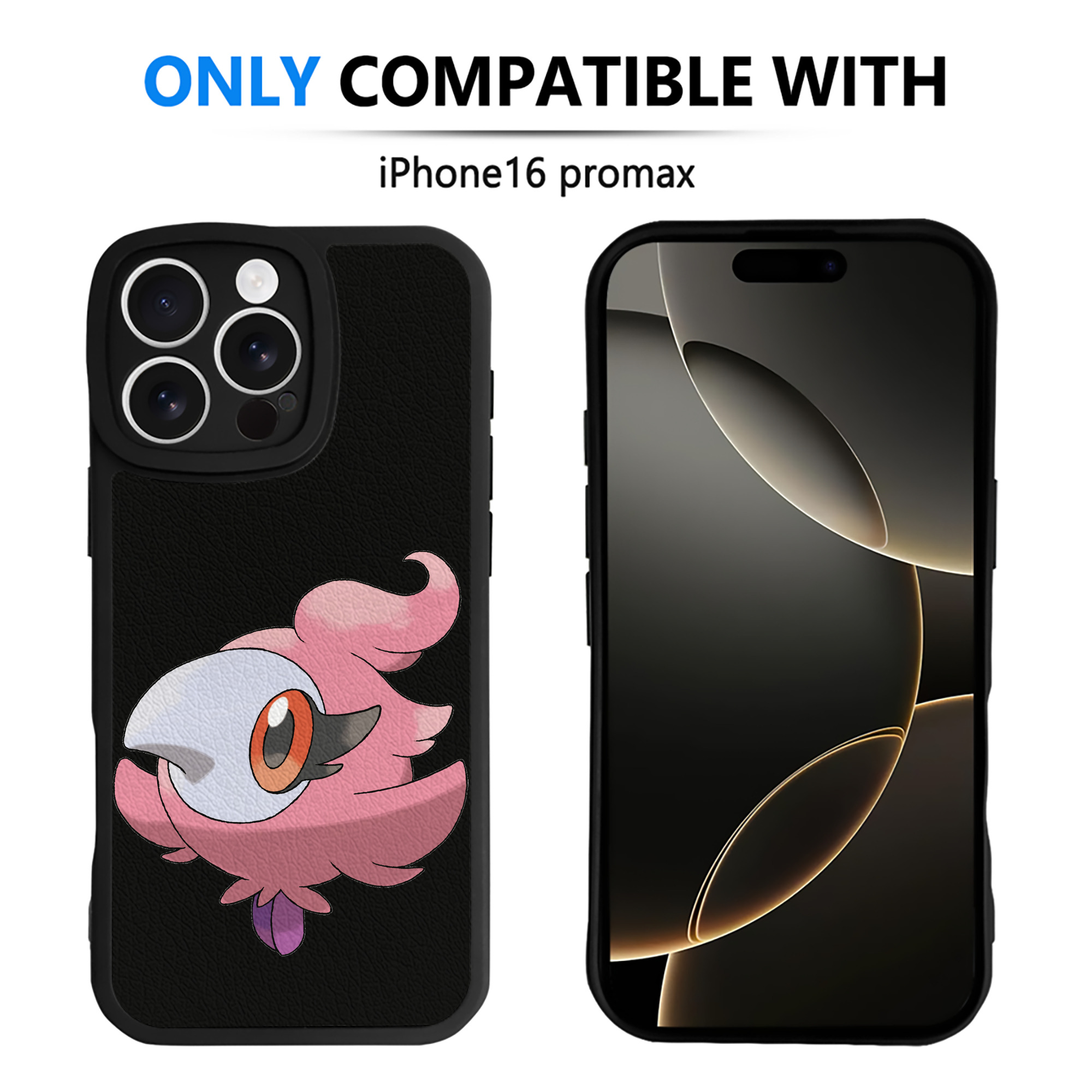 （画像用） ポケットモンスター Pokémon 【iPhone 16シリーズ対応】シリコンスマホケース（レザー調） 材質：シリコン